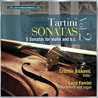TARTINI, G.: Sonatas for Violin and Basso continuo, Vol. 2