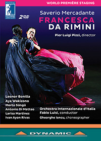 MERCADANTE, S.: Francesca da Rimini [Opera] (Festival della Valle d'Itria, 2016) (NTSC)