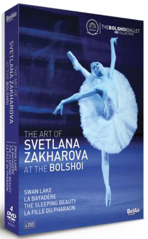 The Art of Svetlana Zakharova at the Bolshoi (4-DVD Boxed Set)