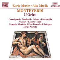 MONTEVERDI L'Orfeo