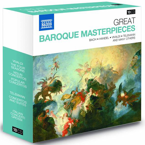 GREAT BAROQUE MASTERPIECES (10-CD Boxed Set)
