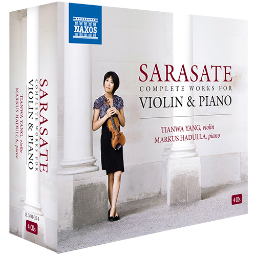 SARASATE, P. de: Violin and Piano Music (Complete) (4-CD Box Set)