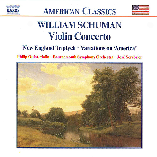 SCHUMAN, W.: Violin Concerto • New England Triptych