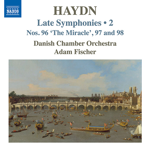 HAYDN, J.: Late Symphonies, Vol. 2 – Nos. 96–98 (Danish Chamber Orchestra, A. Fischer)