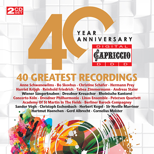 CAPRICCIO 40 YEAR ANNIVERSARY – 40 Greatest Recordings