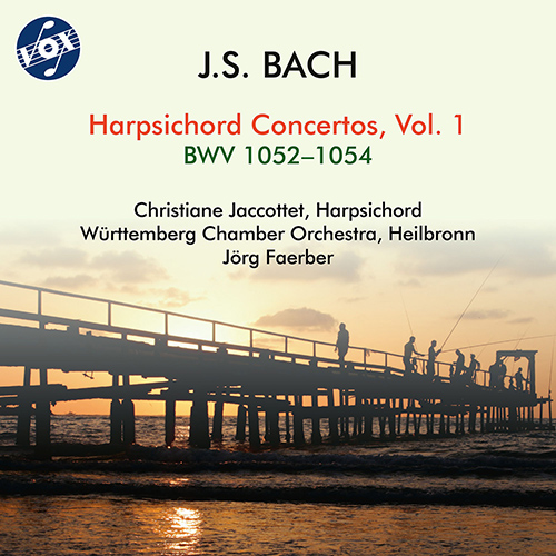 BACH, J.S.: Harpsichord Concertos, Vol. 1 – BWV 1052–1054 (Jaccottet, Württemberg Chamber Orchestra of Heilbronn, Faerber)