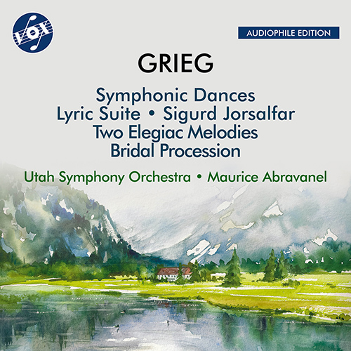 GRIEG, E.: Symphonic Dances / Lyric Suite / 3 Orchestral Pieces from Sigurd Jorsalfar / 2 Elegiac Melodies
