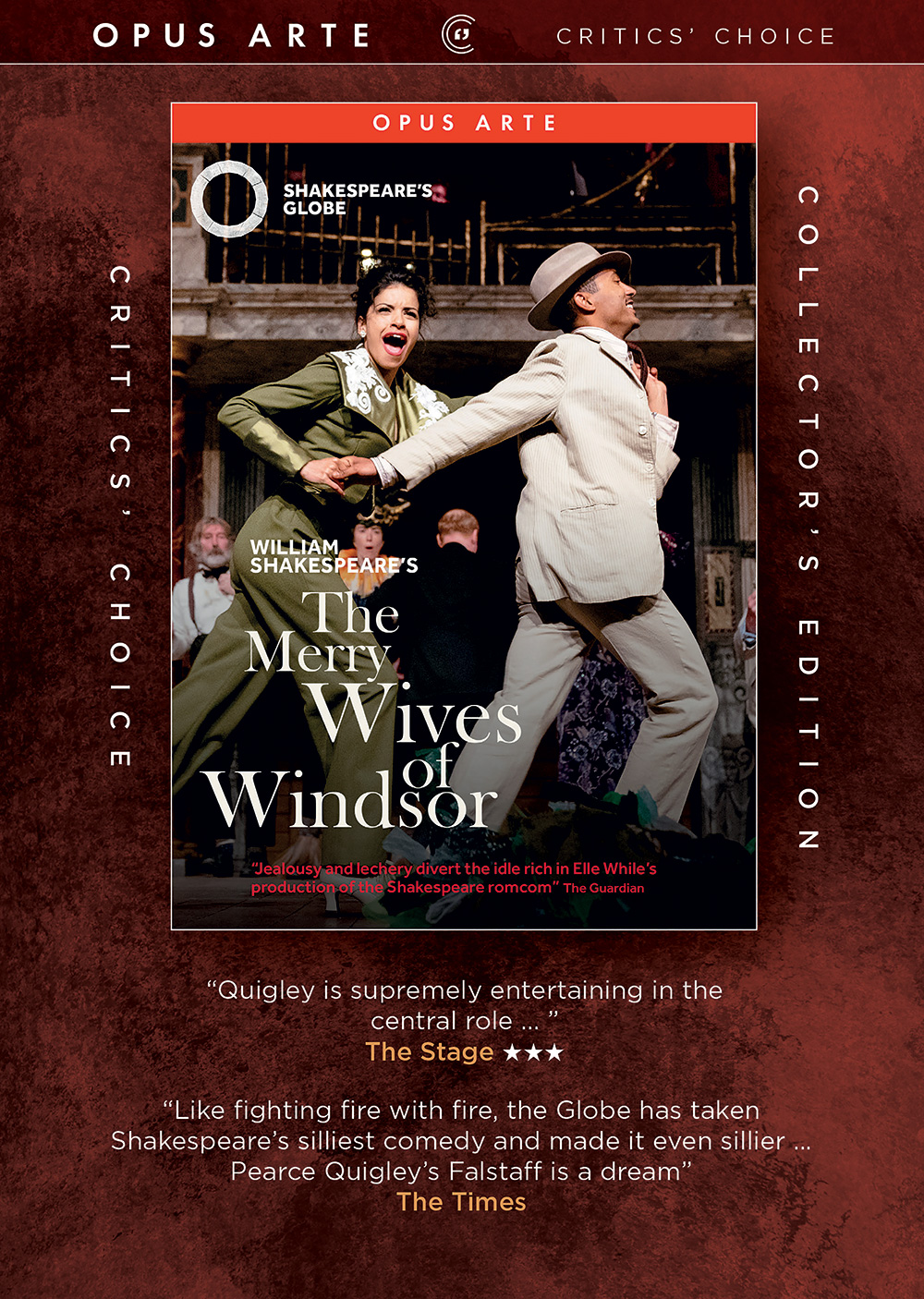 SHAKESPEARE, W.: Merry Wives of Windsor (The) (Shakespeare's Globe, 2019) (NTSC)