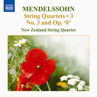 	MENDELSSOHN, Felix: String Quartets, Vol. 3