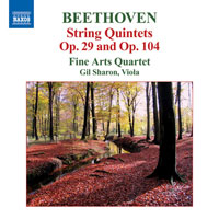 BEETHOVEN, L. van: String Quintets, Opp. 29 and 104 / Fugue, Op. 137