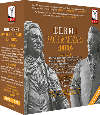 BACH, J.S. / MOZART, W.A.: Idil Biret Bach and Mozart Edition (12-CD and DVD Box Set)
