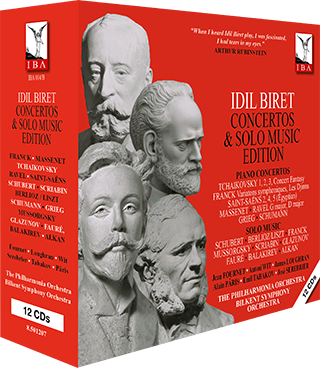 IDIL BIRET CONCERTOS AND SOLO MUSIC EDITION (12-CD Box Set)