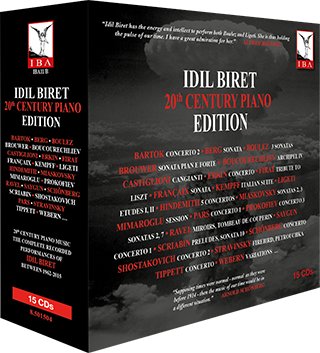 IDIL BIRET 20TH CENTURY PIANO EDITION (15-CD Box Set)