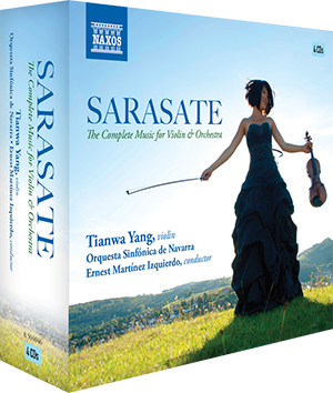 Sarasate P De Violin And Orchestra Music Complete Tianwa Yang Navarre Symphony Martinez Izquierdo 8