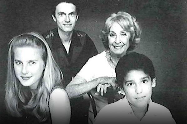 Back: Alexander Tharaud and Danielle Darrieux. Front: Natasha Emerson and Fran&ccedil;ois Mouzaya