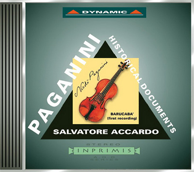 PAGANINI, N.: Historical Documents (on Paganini's Violin)