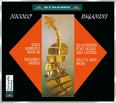 PAGANINI, N.: 36 Sonatas for Violin and Guitar, "Lucca Sonatas", Vol. 1