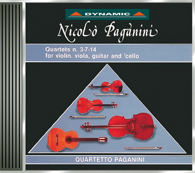 PAGANINI: 15 Quartets for Strings and Guitar (The), Vol. 2