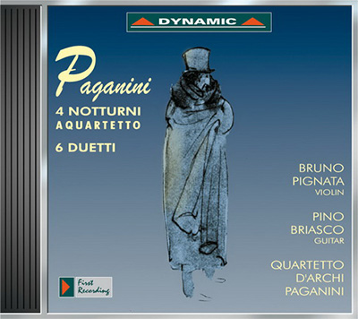 PAGANINI, N.: 4 Nocturnes / 6 Duets / Quartet No. 7 (arr. for string quartet)