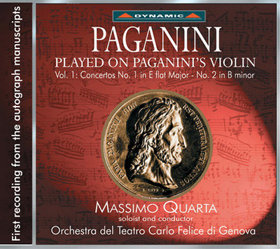 PAGANINI PLAYED ON PAGANINI'S VIOLIN, Vol. 1