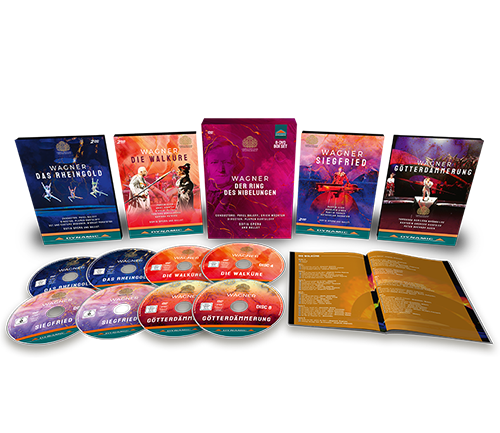 WAGNER, R.: Ring des Nibelungen (Der) [Operas] (reduced orchestration by G.E. Lessing) (Sofia National Opera, 2010-2013) (8-DVD Box Set) (NTSC)
