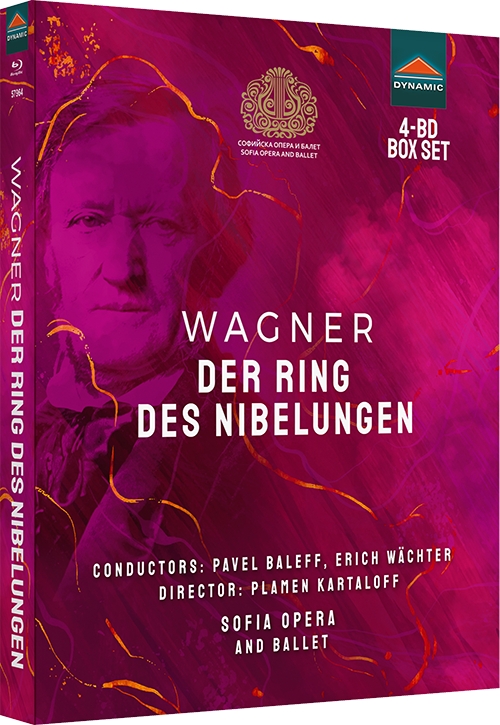 WAGNER, R.: Ring des Nibelungen (Der) [Operas] (reduced orchestration by G.E. Lessing) (Sofia National Opera, 2010-2013) (4-Blu-ray Disc Box Set)