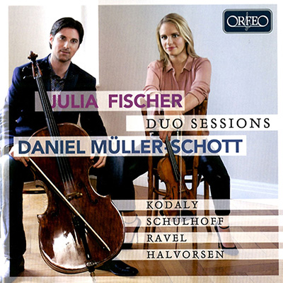 Violin and Cello Recital: Müller-Schott, Daniel / Fischer, Julia - KODÁLY, Z. / SCHULHOFF, E. / RAVEL, M. / HALVORSEN, J. (Duo Sessions)
