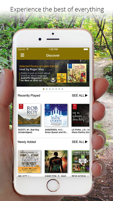 Naxos Spoken Word Library App