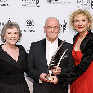 Aurelie Desmarais (former chief of artistic planning of Houston Symphony), Hans Graf (conductor) and Anne Schwanewilms (soprano)