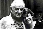 Marin Alsop and Leonard Bernstein