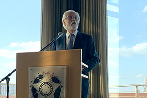 Ambassador Roberto Jaguaribe gave an opening speech in the Berlin’s event.
