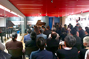 Piano recital performed by a member of the Villa-Lobos Association in Japan