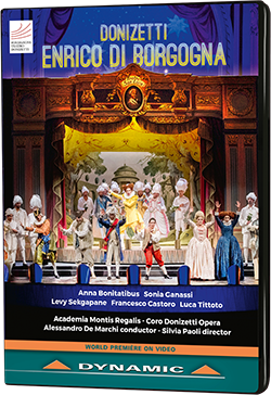 DONIZETTI, G.: Enrico di Borgogna [Opera] (Fondazione Teatro Donizetti, 2018) (NTSC)