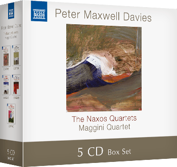 MAXWELL DAVIES, P.: Naxos Quartets Nos. 1-10 (5 CD Box Set)