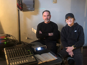 Recording Team – Bernd Gottinger and Jenna Rutowski