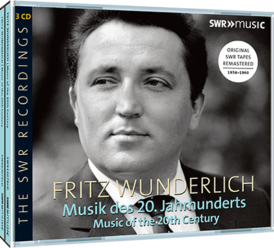 Vocal Recital (Tenor): Wunderlich, Fritz - RAPHAEL, G. / NEUMEYER, F. / BAUSZNERN, D. von / HELM, E. (Music of the 20th Century) (1954-1960)