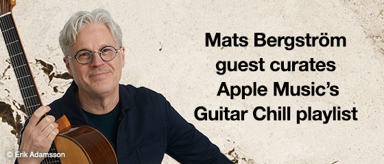 Mats Bergstr&ouml;m featured on Apple Music&rsquo;s specially curated playlist