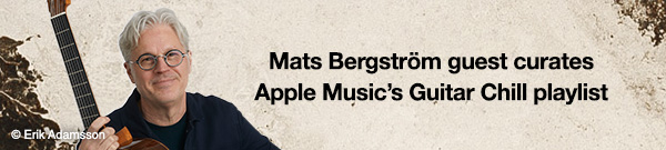 Mats Bergström featured on Apple Music’s specially curated playlist