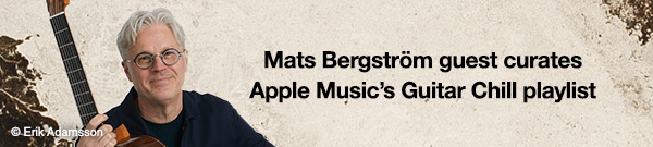 Mats Bergstr&ouml;m featured on Apple Music&rsquo;s specially curated playlist