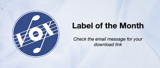 Label of the Month – Vox