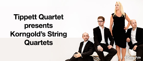 Tippett Quartet presents Korngold’s String Quartets