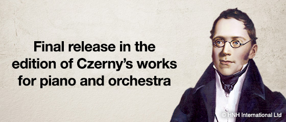 Final release in the edition of Czerny&rsquo;s works for piano and orchestra
