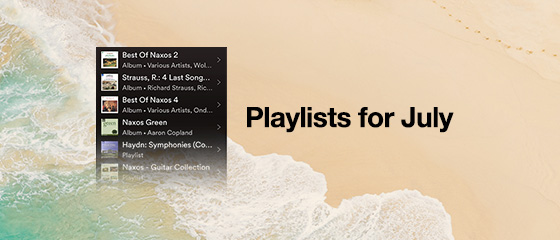 Playlists for July