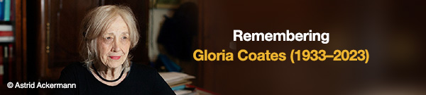Remembering Gloria Coates (1933–2023)