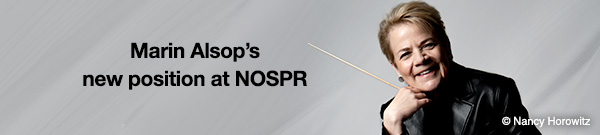 Marin Alsop’s new position at NOSPR