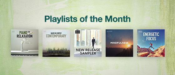 Playlists for January