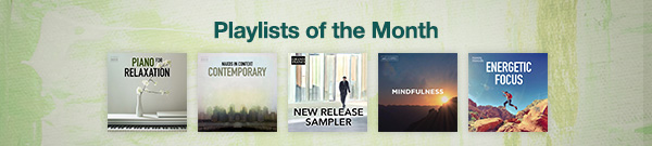 Playlists for January