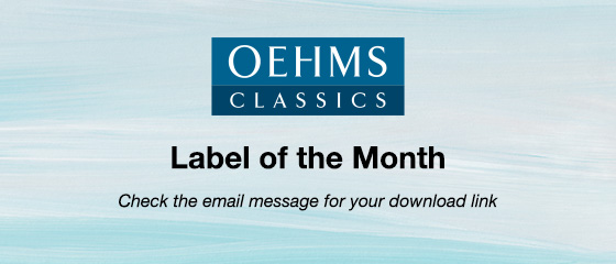 Label of the Month &ndash; OehmsClassics