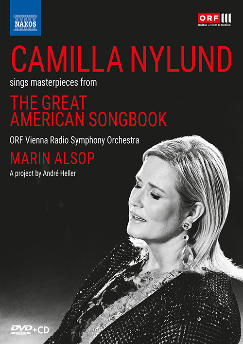 Camilla Nylund Sings Masterpieces from The Great American Songbook (Concert Film, 2021) (DVD + CD set)