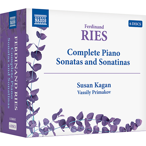 RIES, F.: Complete Piano Sonatas and Sonatinas (6-Disc Boxed Set)